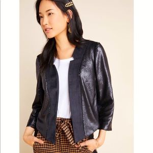 Anthropologie Shonda Sequin Jacket